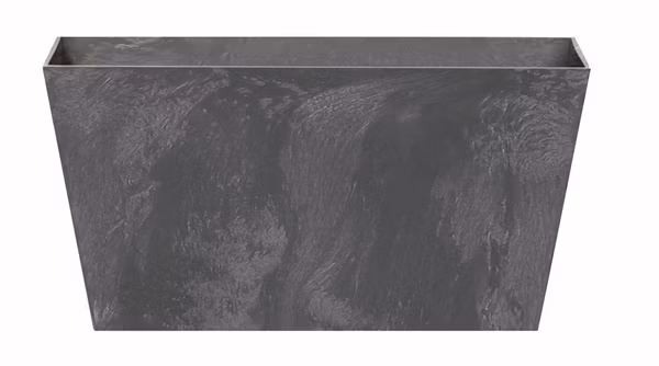 Kvetináč TUBUS CASE BETON EFFECT 40 cm – farba: antracit