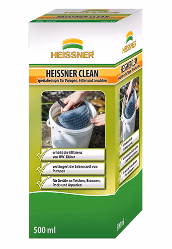 HEISSNER CLEAN Špeciálny čistič – pre čerpadlá, filtre a UV lampy, 500 ml ZP9001-00