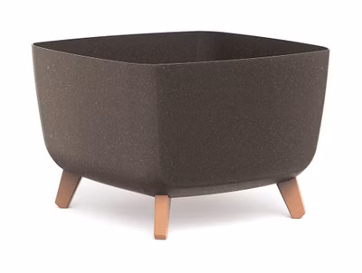 GRACIA SQUARE ECO WOOD 39 cm - farba: káva ECO