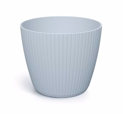 Kvetináč LAMIA 38,5 cm - farba: svetlosivá