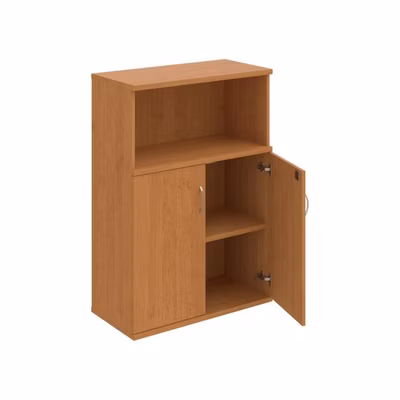 Policová skriňa Strong, zámok, 80x115,2x40 cm, jelša/jelša