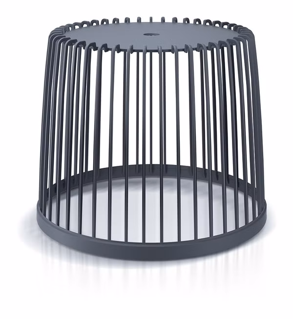 Univerzálny kôš CLUBO 45 cm - farba: antracitová