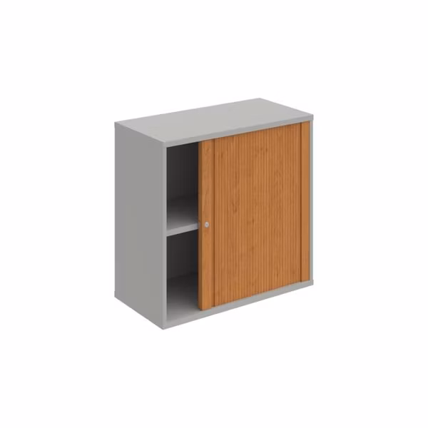 Policová skriňa Strong, 80x76,8x40 cm, jelša/sivá