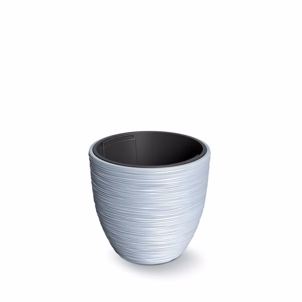 Kvetináč FURU s vložkou 34,9 cm - farba: svetlosivá