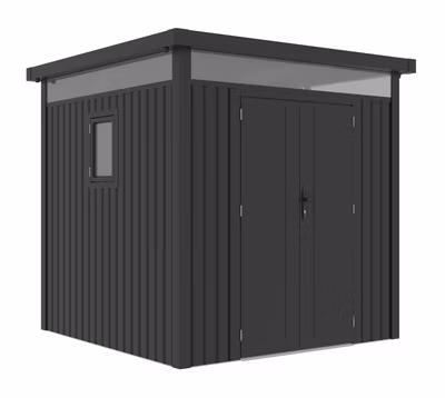 Záhradný domček G21 Atlanta 529 - 230 x 230 cm, slate grey