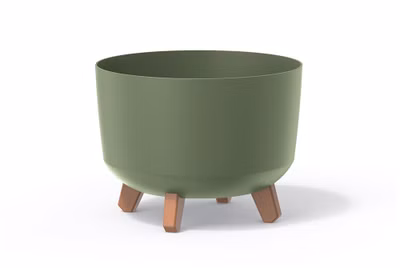 Kvetináč GRACIA 33,9 cm - farba: zemito zelená