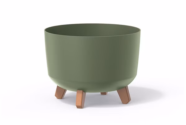 Kvetináč GRACIA 33,9 cm - farba: zemito zelená