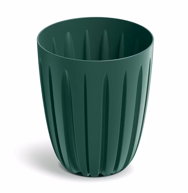 Kvetináč WARIO 16,3 cm - farba: tmavozelená