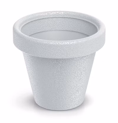 Kvetináč ORIGINA 39 cm - farba: biela