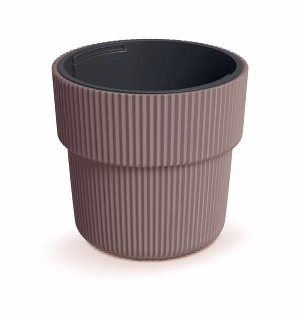 Kvetináč MILLY s vložkou 29,9 cm - farba: marsala