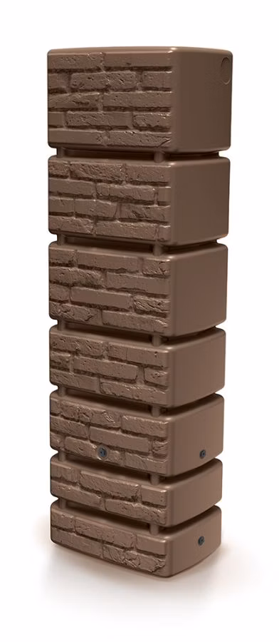 Sud na dažďovú vodu TOWER BRICK 350 l - farba: rustikálna tehla