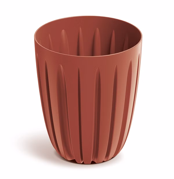 Kvetináč WARIO 29 cm - farba: retro červená