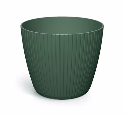 Kvetináč LAMIA 29,5 cm - farba: tmavozelená