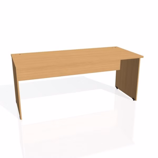 Pracovný stôl Gate, 180x75,5x80 cm, buk/buk