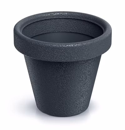 Kvetináč ORIGINA 33,8 cm - farba: antracitová