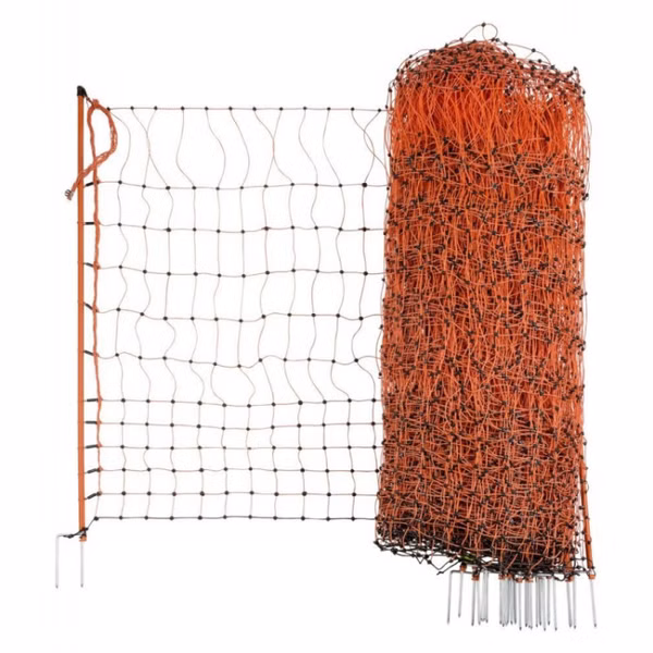 Sieť vodivá pre hydinu 106 cm, 50 m, oranžová