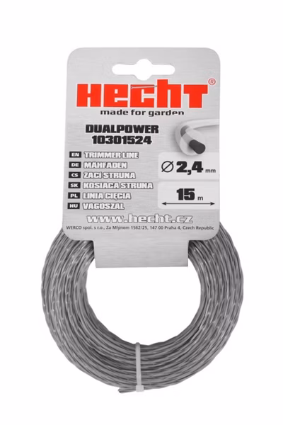 Struna guľatá 2,4 mm x 15 m - HECHT 10301524