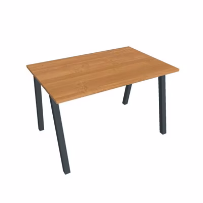 Pracovný stôl UNI A, 120x75,5x80 cm, jelša/čierna