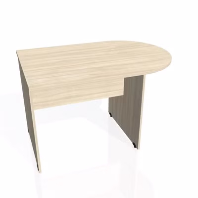 Doplnkový stôl Gate, 120x75,5x80 cm, agát/agát