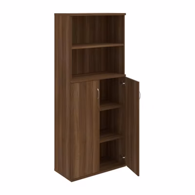 Policová skriňa Strong, 80x192x40 cm, orech/orech