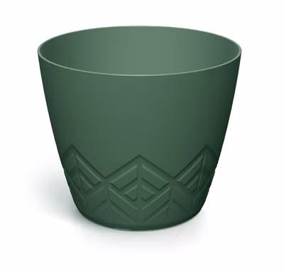 Kvetináč ARECO 29,5 cm - farba: tmavozelená