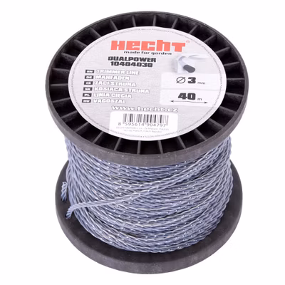 Struna štvorcová 3,0 mm x 40 m - HECHT 10404030