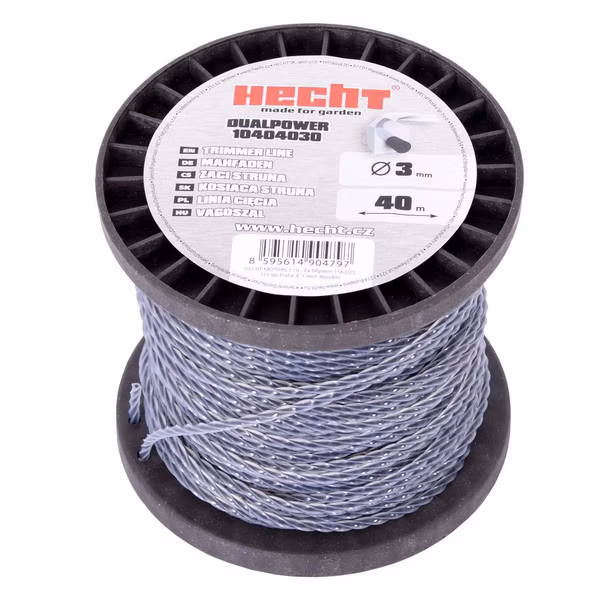 Struna štvorcová 3,0 mm x 40 m - HECHT 10404030