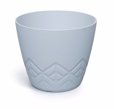 Kvetináč ARECO 29,5 cm - farba: svetlosivá