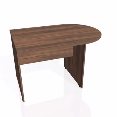 Doplnkový stôl Gate, 120x75,5x80 cm, orech/orech