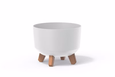 Kvetináč GRACIA STANDARD 23,5 cm - farba: biela