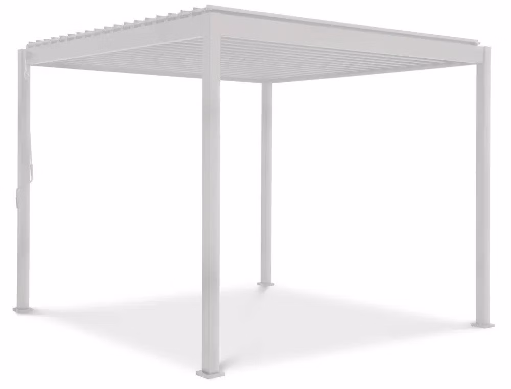 Gutroof Classic hliníková pergola 3 x 3 m biela