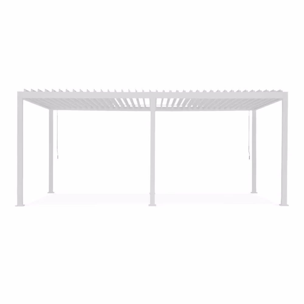 Gutroof Premium hliníková pergola 3 x 6 m biela