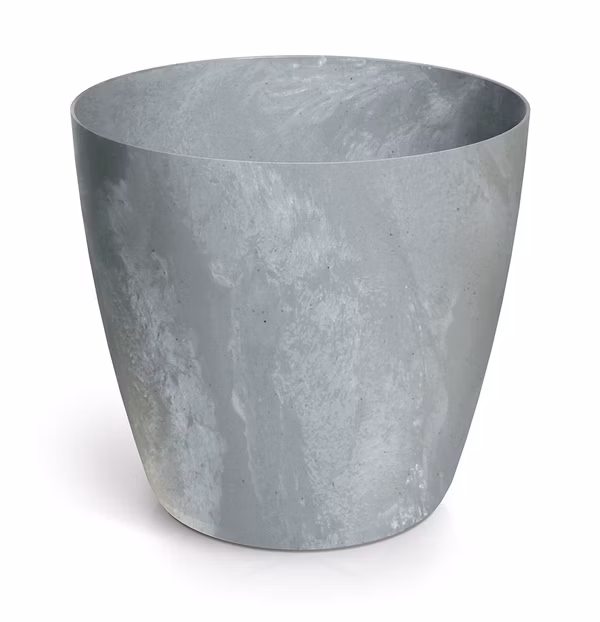 Kvetináč MATE BETON EFFECT 23,8 cm - farba: betón
