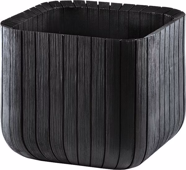 Kvetináč Keter Cube Planter S antracitový