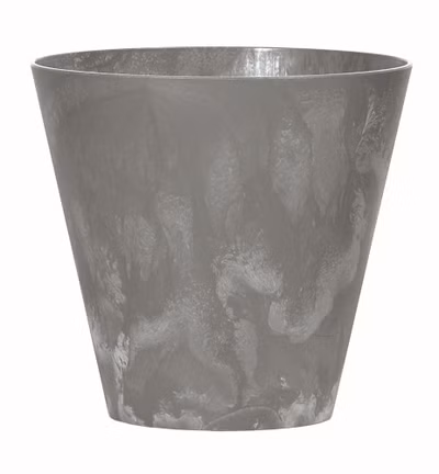 Kvetináč TUBUS BETON EFFECT 40 cm - farba: marengo