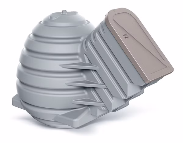 Podzemná pivnica OVO 7500l - farba: svetlosivá