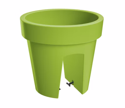 Kvetináč na zábradlie LOFLY RAILING 24,5 cm - farba: limetková