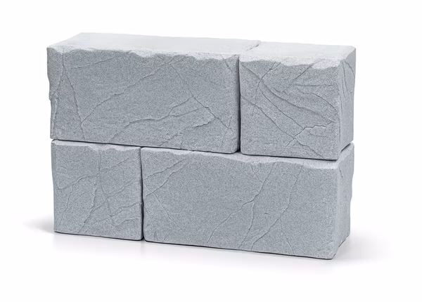 Sud na dažďovú vodu STONE BLOCK 270L - farba: studená sivá