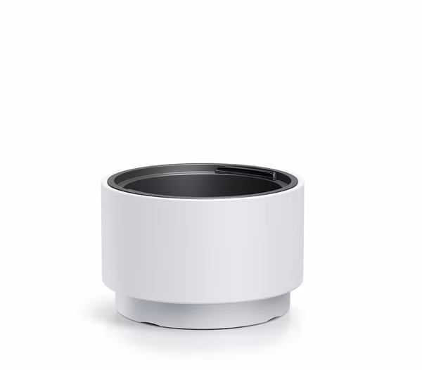 Kvetináč HEOS s vložkou 29,8 cm - farba: biela