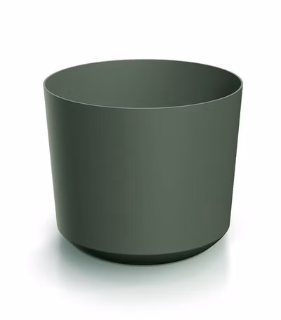Kvetináč TUBO 23,9 cm - farba: tmavozelená