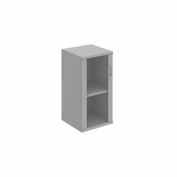 Policová skriňa Strong L, 40x76,8x40 cm, sivá/sivá