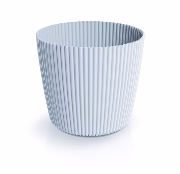 Kvetináč MILLY ROUND 39 cm - farba: svetlosivá