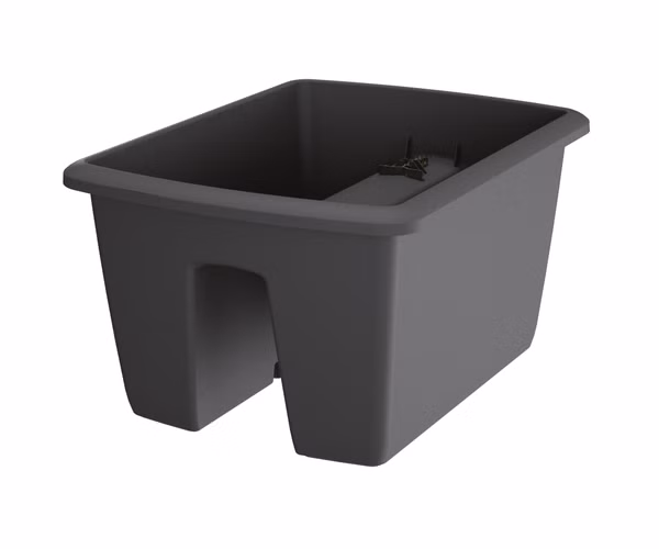 Truhlica RESPANA RAILING 39,8 cm - farba: antracitová