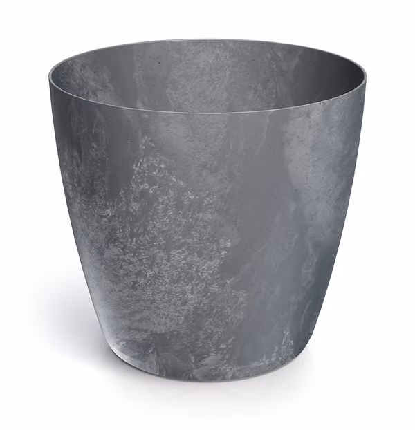 Kvetináč MATE BETON EFFECT 34 cm - farba: marengo