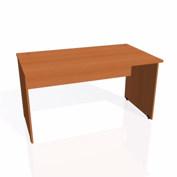 Pracovný stôl Gate, 140x75,5x80 cm, čerešňa/čerešňa