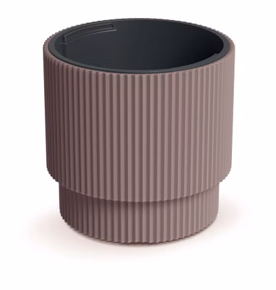 Kvetináč MILLY s vložkou 29,8 cm - farba: marsala