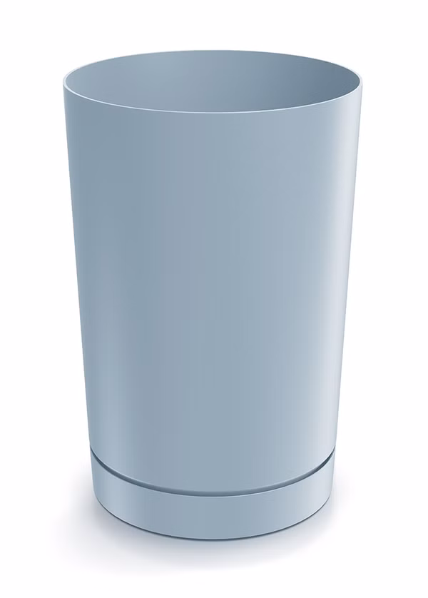 Kvetináč TUBO 30 cm - farba: svetlosivá