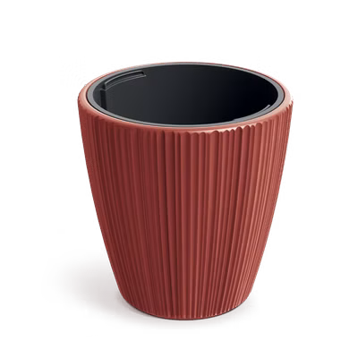 Kvetináč ORO 34,9 cm - farba: retro červená