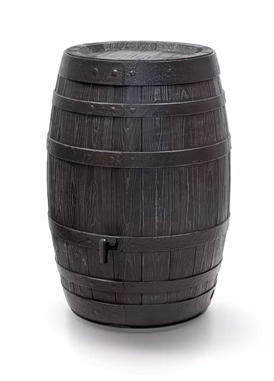 Sud na dažďovú vodu BOTAQUA 250 l - farba: umbra