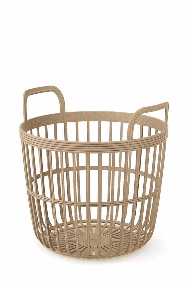 Kôš s držadlami ZOE BASKET ECO WOOD 41,9 cm - farba: naturo ECO